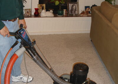 Carpet Cleaning with RX-20 extractor